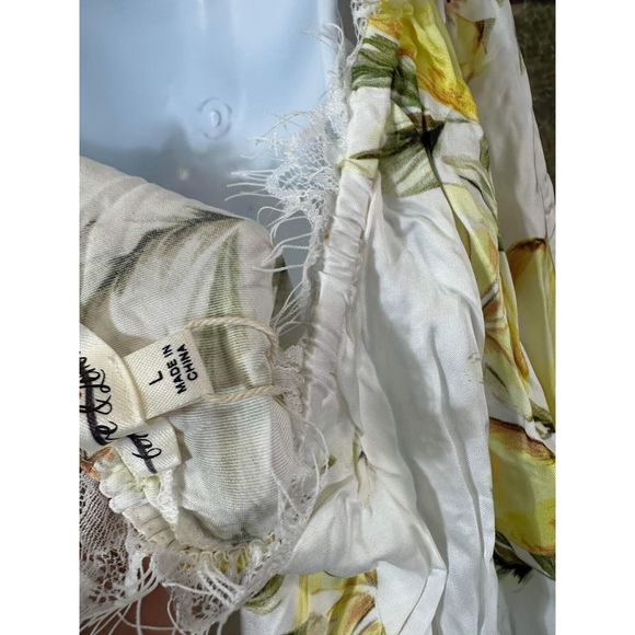 NWT For Love And Lemons Serafina Mini Dress Size Large - Picture 11 of 13